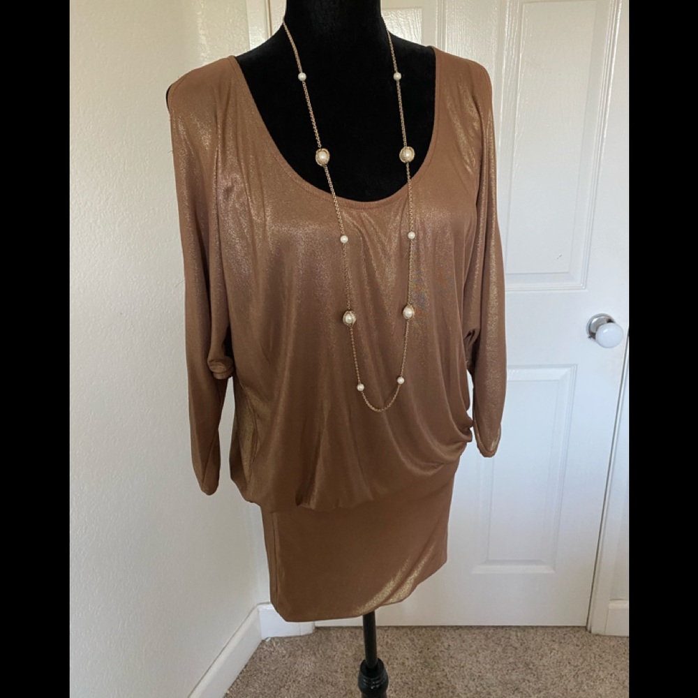Women’s golden party dress by ArdenB size S